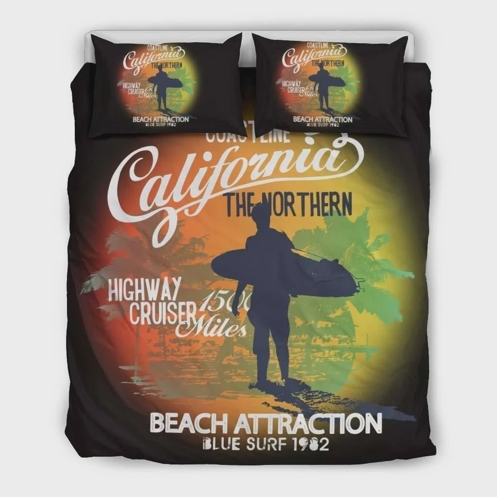 Surfing Coast Line California The Northern Cotton Bed Sheets Spread Comforter Duvet Cover Bedding Sets Surfing Coast Line California The Northern Cotton Bed Sheets Spread Comforter Duvet Cover Bedding Sets