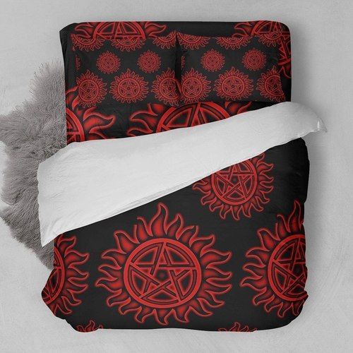 Supernatural Sign 3d Duvet Cover Bedding Set Supernatural Sign 3d Duvet Cover Bedding Set