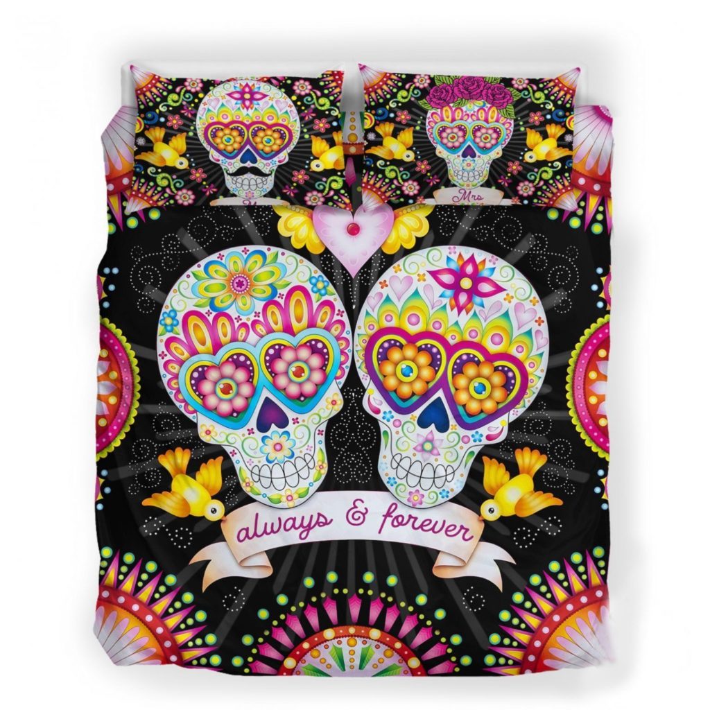 Sugar Skulls Love Cotton Bed Sheets Spread Comforter Duvet Cover Bedding Sets Sugar Skulls Love Cotton Bed Sheets Spread Comforter Duvet Cover Bedding Sets