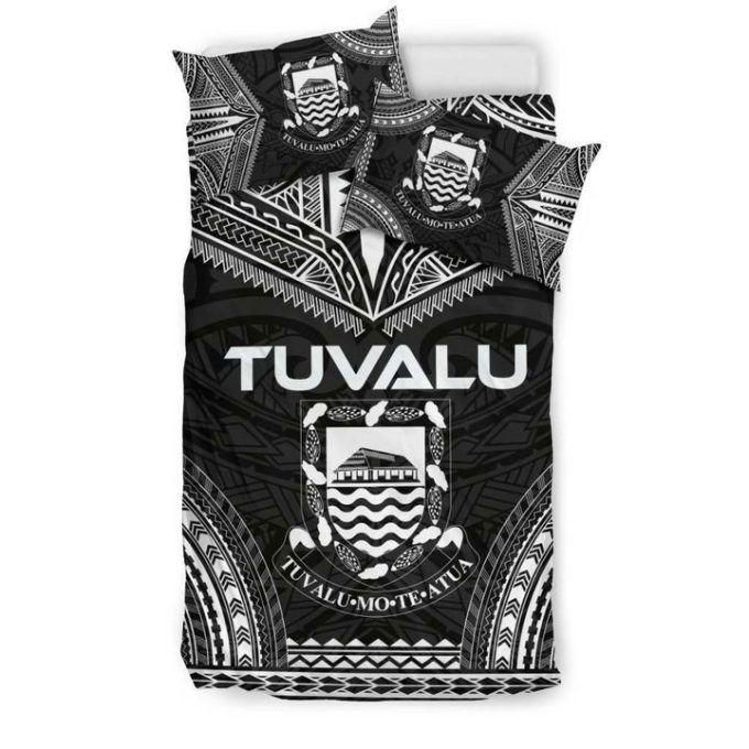 Tuvalu Polynesian Chief Cotton Bed Sheets Spread Comforter Duvet Cover Bedding Sets
