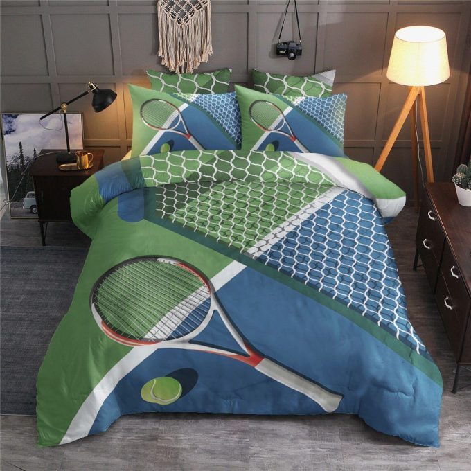 Tennis Of My Life Cotton Bed Sheets Spread Comforter Duvet Cover Bedding Sets