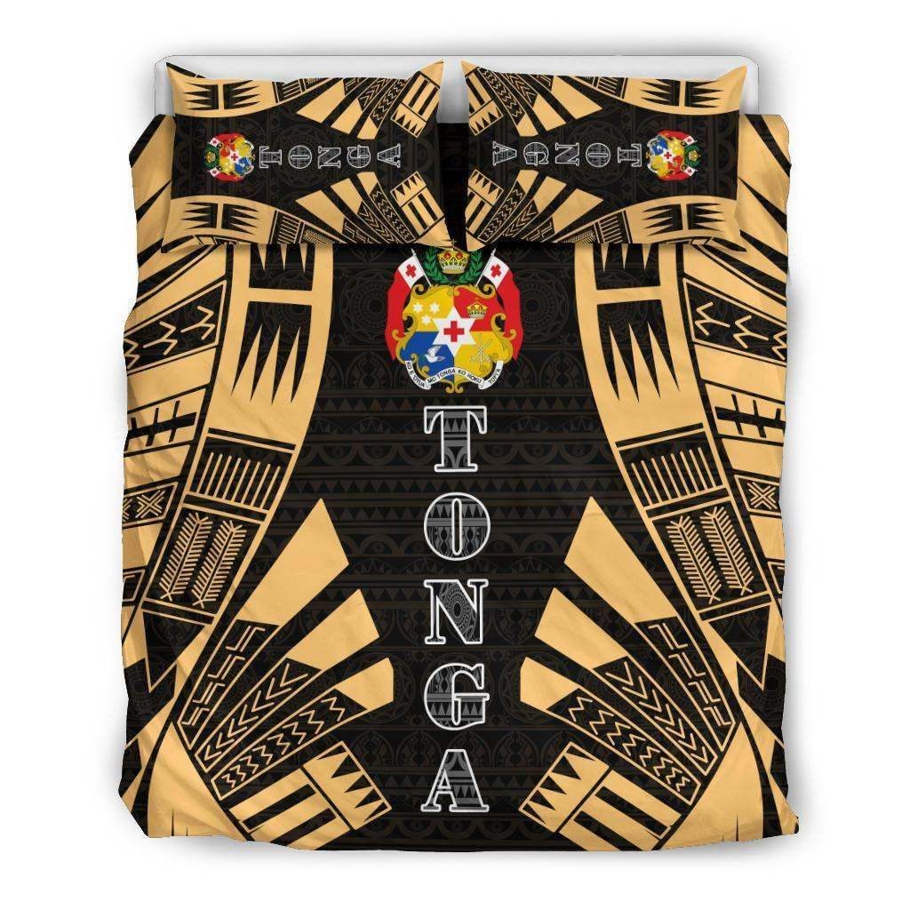 Tonga Polynesian Tattoo Gold Cotton Bed Sheets Spread Comforter Duvet Cover Bedding Sets Tonga Polynesian Tattoo Gold Cotton Bed Sheets Spread Comforter Duvet Cover Bedding Sets