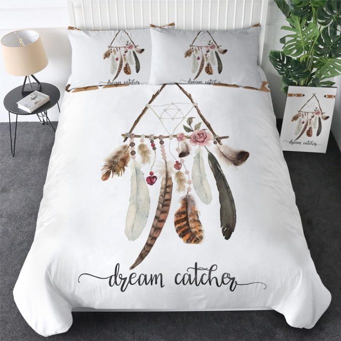 Triangle Dreamcatcher Cotton Bed Sheets Spread Comforter Duvet Cover Bedding Sets