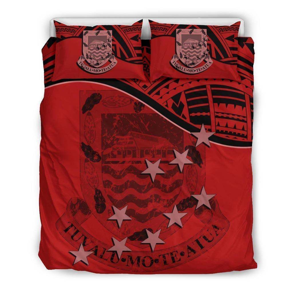 Tuvalu Red Cotton Bed Sheets Spread Comforter Duvet Cover Bedding Sets Tuvalu Red Cotton Bed Sheets Spread Comforter Duvet Cover Bedding Sets