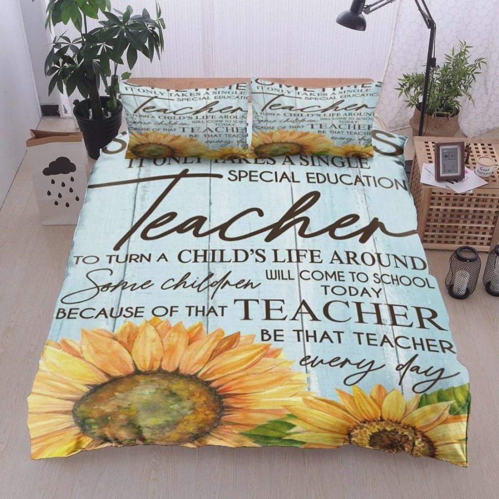 Some Children Will Come To School Today Because Of That Teacher Be That Teacher Every Day Cotton Bed Sheets Spread Comforter Duvet Cover Bedding Sets Some Children Will Come To School Today Because Of That Teacher Be That Teacher Every Day Cotton Bed Sheets Spread Comforter Duvet Cover Bedding Sets