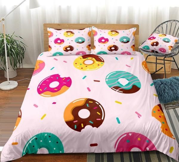 Tiny Donuts Cotton Bed Sheets Spread Comforter Duvet Cover Bedding Sets Tiny Donuts Cotton Bed Sheets Spread Comforter Duvet Cover Bedding Sets