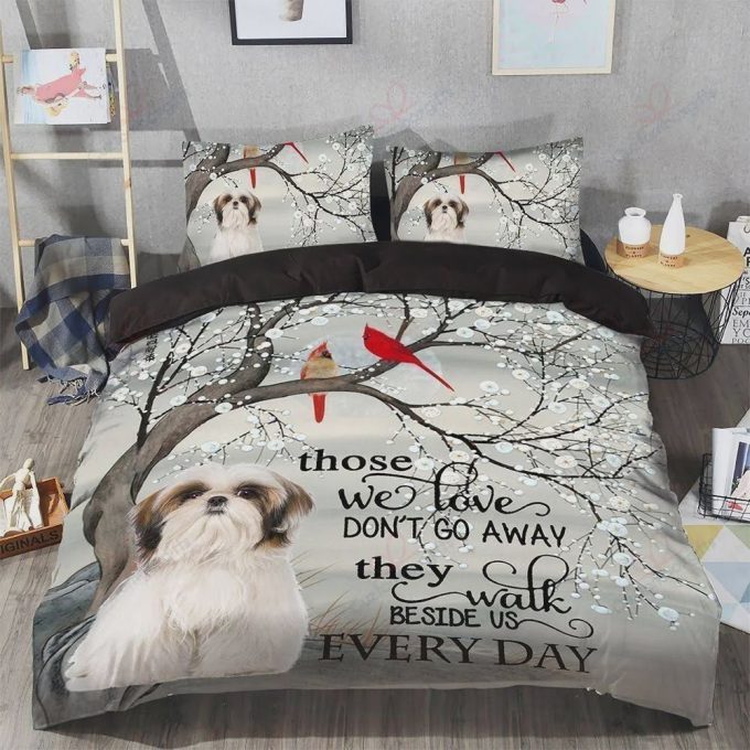 Shih Tzu Every Day Cotton Bed Sheets Spread Comforter Duvet Cover Bedding Sets