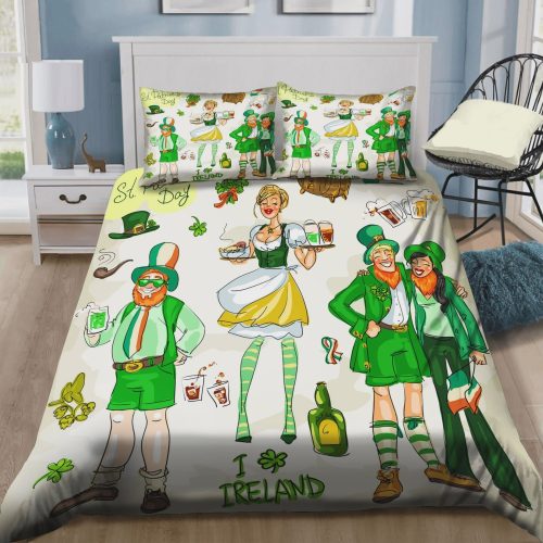 St Patrick Bedding Set Style 1 Duvet Cover  Pillow Cases