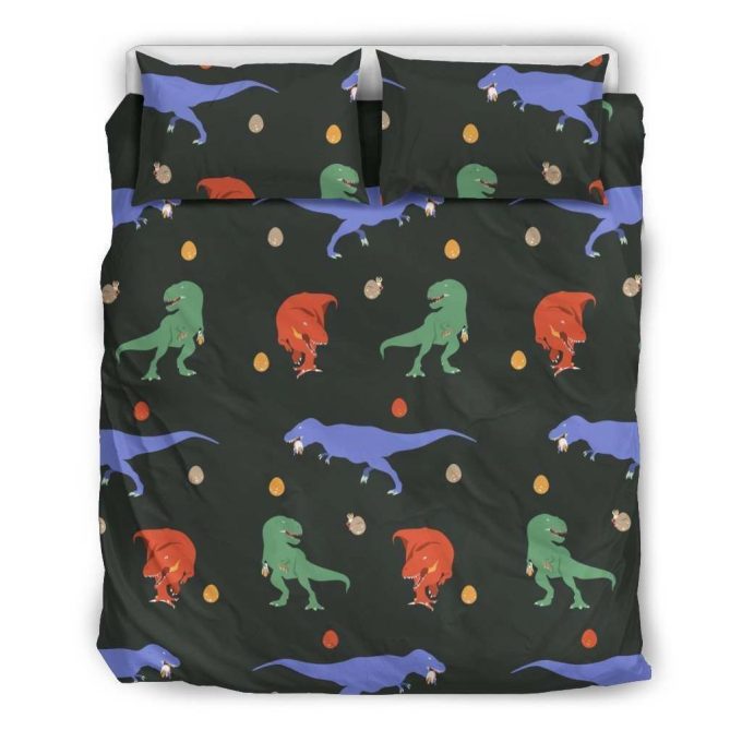 T Rex Cotton Bed Sheets Spread Comforter Duvet Cover Bedding Sets