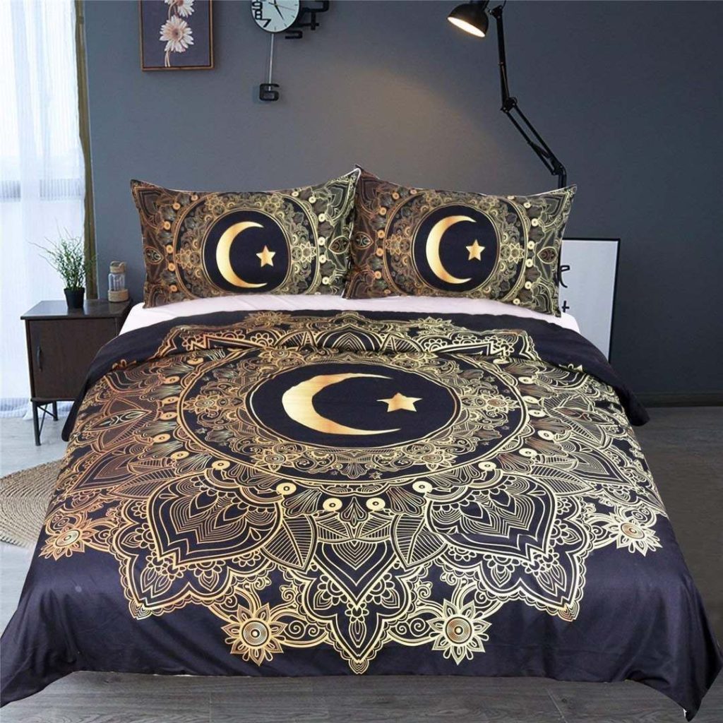 Sun And Moon Mandala Cotton Bed Sheets Spread Comforter Duvet Cover Bedding Sets Sun And Moon Mandala Cotton Bed Sheets Spread Comforter Duvet Cover Bedding Sets