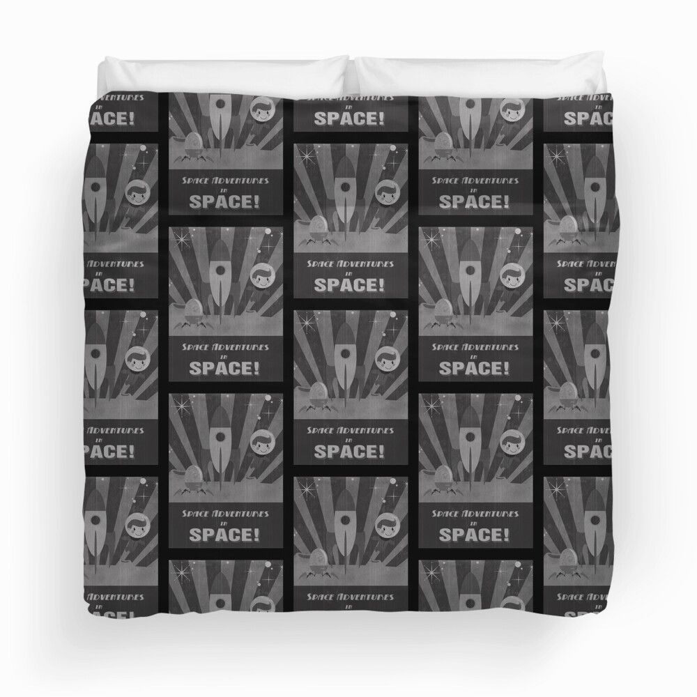 Space Adventures In Space Duvet Cover Bedding Set Space Adventures In Space Duvet Cover Bedding Set