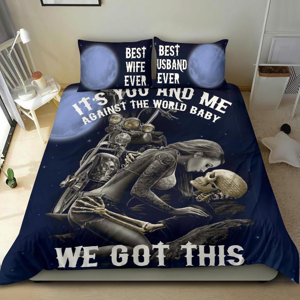 Skull Husband And Wife Love Couple Cotton Bed Sheets Spread Comforter Duvet Cover Bedding Sets Skull Husband And Wife Love Couple Cotton Bed Sheets Spread Comforter Duvet Cover Bedding Sets
