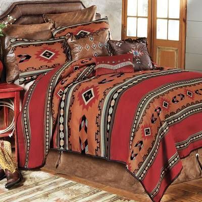 Southwestern Cibola Bedding Set Duvet Cover  Pillow Cases