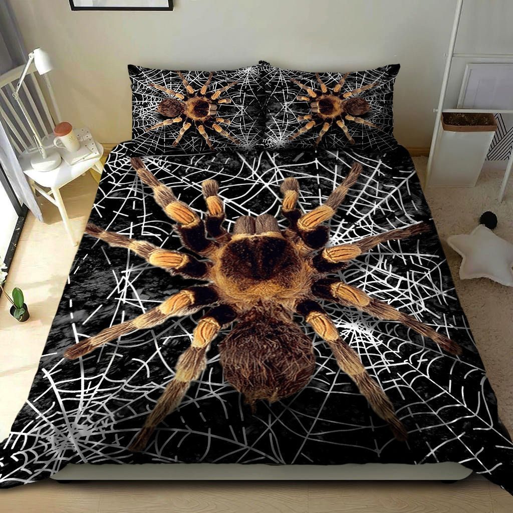 Spider And Web Cotton Bed Sheets Spread Comforter Duvet Cover Bedding Sets Perfect Gifts For Spider Lover Thanksgiving Spider And Web Cotton Bed Sheets Spread Comforter Duvet Cover Bedding Sets Perfect Gifts For Spider Lover Thanksgiving