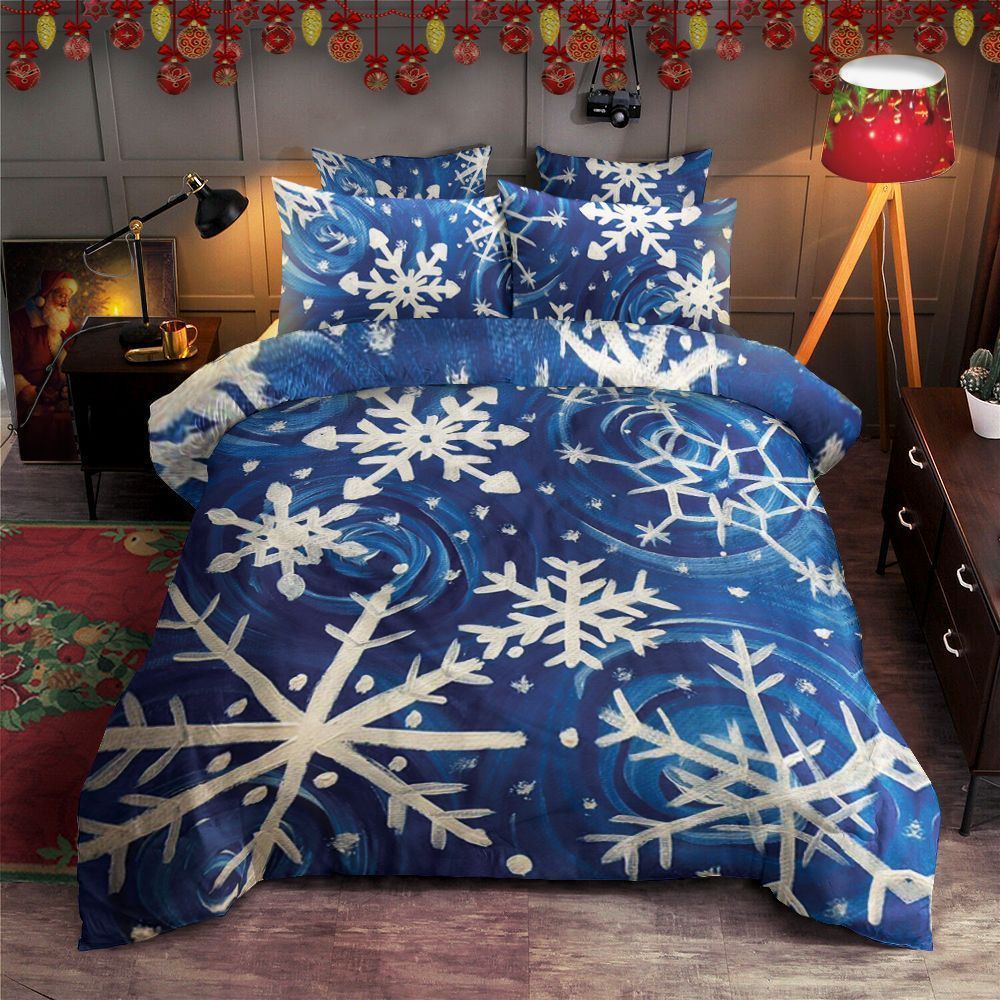 Snowflake Cotton Bed Sheets Spread Comforter Duvet Cover Bedding Sets Snowflake Cotton Bed Sheets Spread Comforter Duvet Cover Bedding Sets