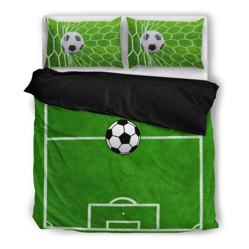 Soccer Cotton Bed Sheets Spread Comforter Duvet Cover Bedding Sets
