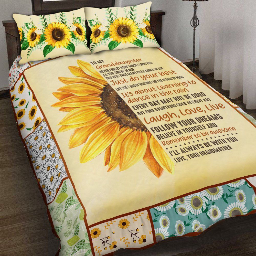 My Granddaughter I Love You Bedding Set Duvet Cover Pillow Cases My Granddaughter I Love You Bedding Set Duvet Cover Pillow Cases