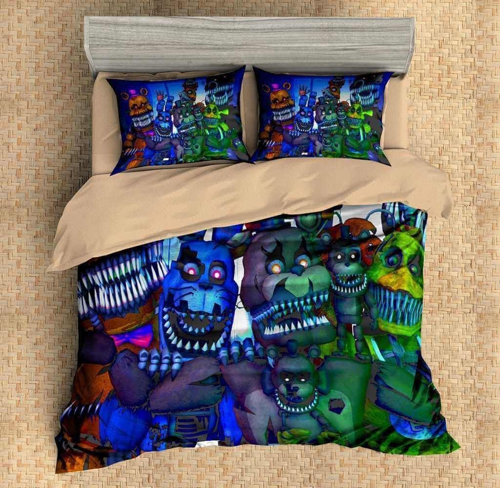 Five Nights At Freddy’s 3D Printed Duvet Cover Bedding Set Five Nights At Freddy’s 3D Printed Duvet Cover Bedding Set