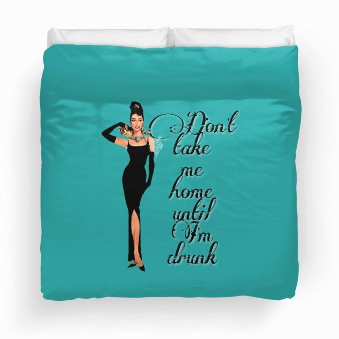 Breakfast At Tiffany’s Audrey Hepburn As Holly Golightly Quote Bedding Set