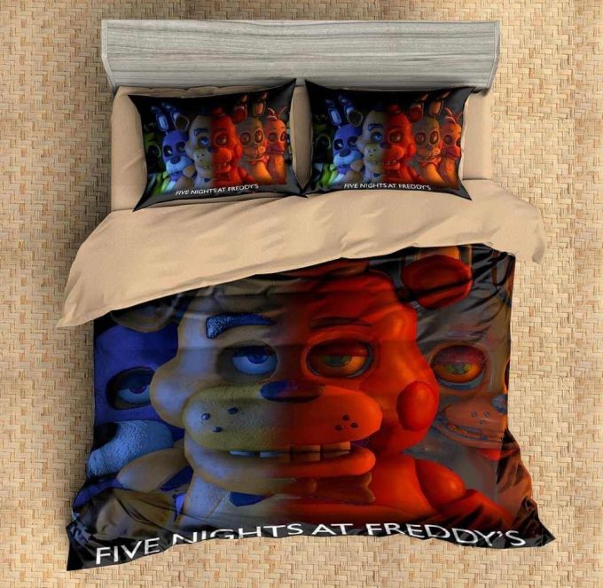 Five Nights At Freddy’s 3D Printed Duvet Cover Bedding Set