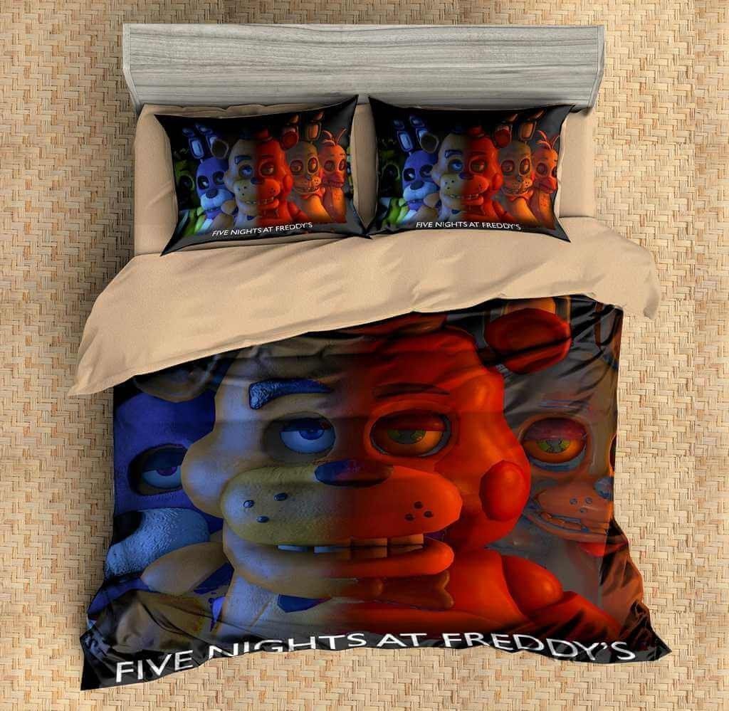 Five Nights At Freddy’s 3D Printed Duvet Cover Bedding Set Five Nights At Freddy’s 3D Printed Duvet Cover Bedding Set