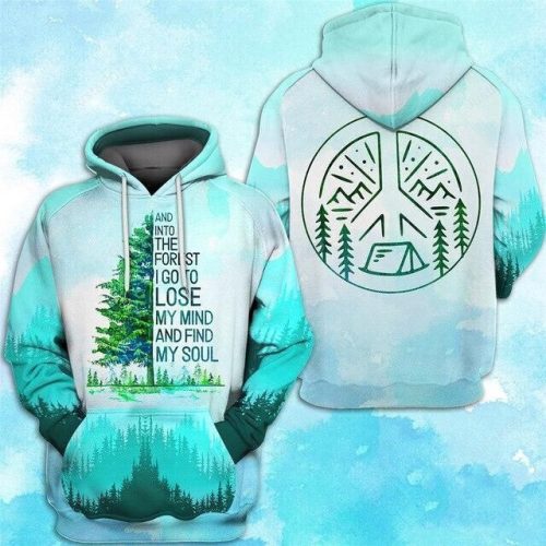 Lose My Mind And Find My Soul Camping 3D All Over Printed Hoodie, Zip- Up Hoodie