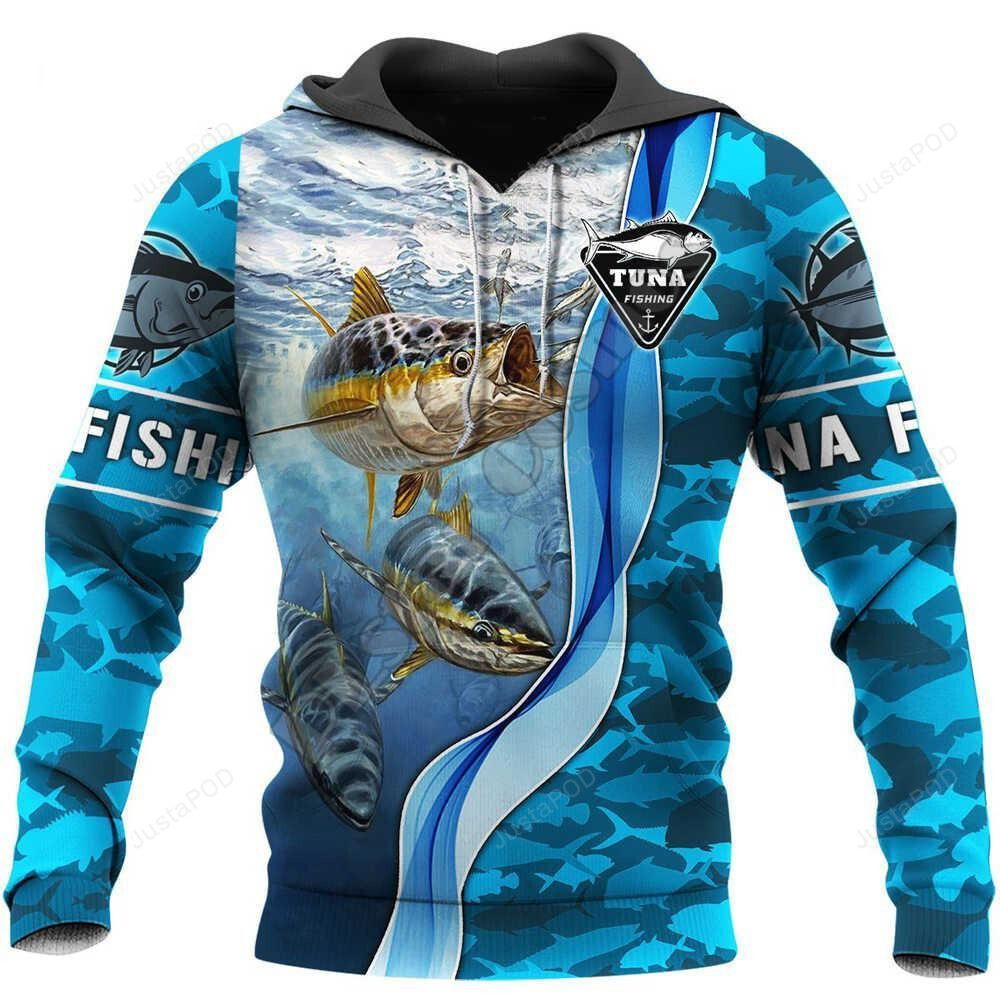 Tuna Fishing 3D All Over Printed Hoodie, Zip- Up Hoodie Tuna Fishing 3D All Over Printed Hoodie, Zip- Up Hoodie
