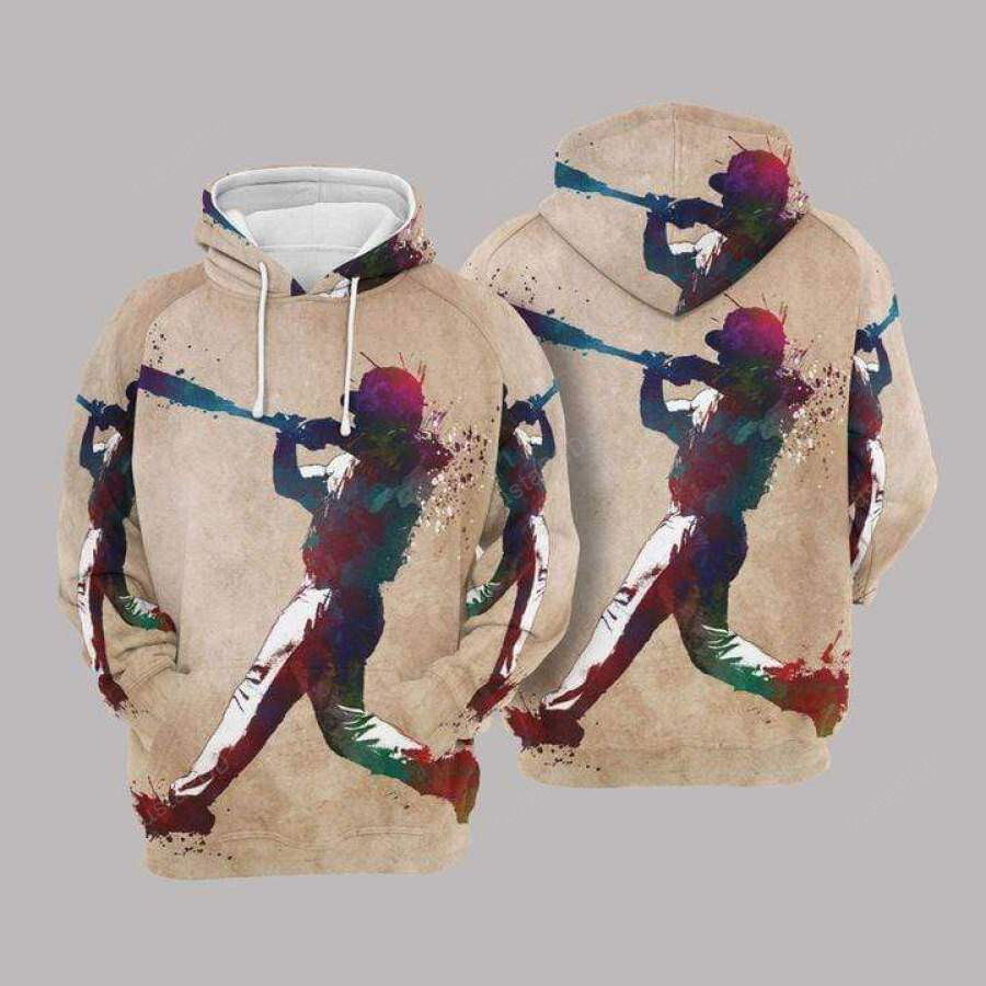 Baseball Player Vintage Background 3D All Print Hoodie, Zip- Up Hoodie Baseball Player Vintage Background 3D All Print Hoodie, Zip- Up Hoodie