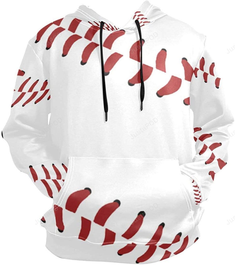 Simple Baseball 3D All Print Hoodie, Zip- Up Hoodie Simple Baseball 3D All Print Hoodie, Zip- Up Hoodie