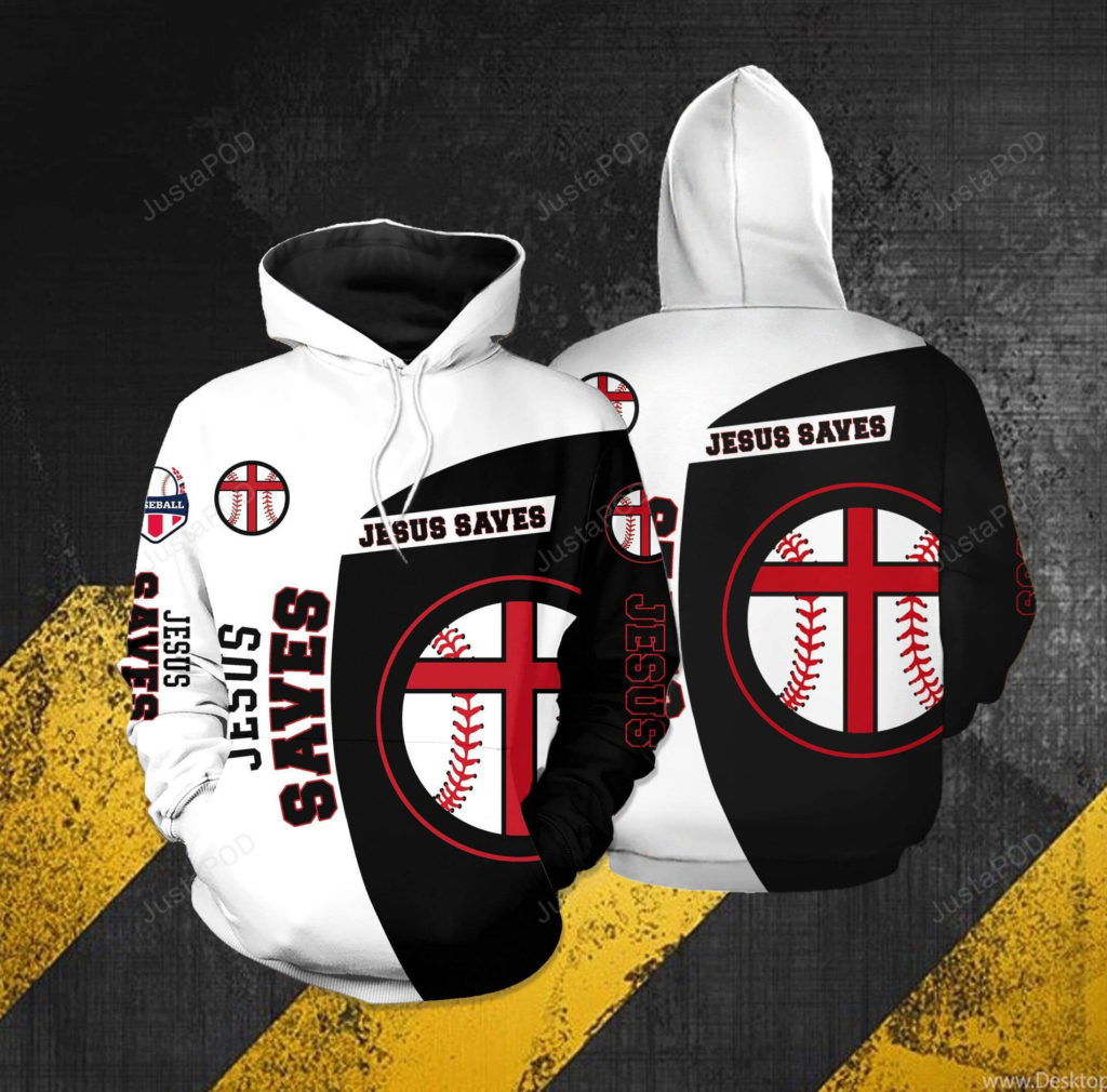 Baseball Jesus Saves 3D All Print Hoodie, Zip- Up Hoodie Baseball Jesus Saves 3D All Print Hoodie, Zip- Up Hoodie