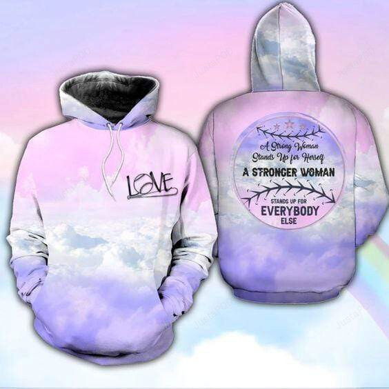 Baseball A Stronger Woman 3D All Print Hoodie, Zip- Up Hoodie Baseball A Stronger Woman 3D All Print Hoodie, Zip- Up Hoodie