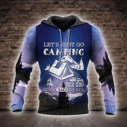 Love Camping 3D All Over Printed Hoodie, Zip- Up Hoodie