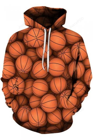 Basketball Pattern 3D All Print Hoodie, Zip- Up Hoodie Basketball Pattern 3D All Print Hoodie, Zip- Up Hoodie