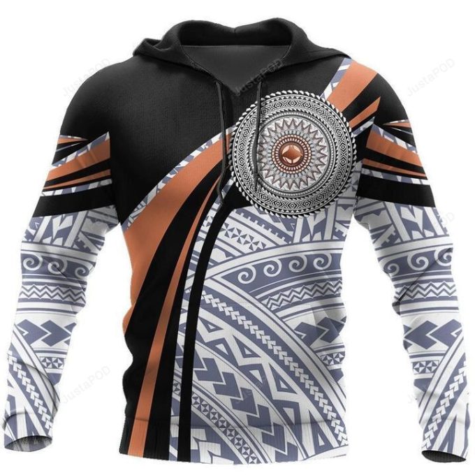 Micronesia Handicraft 3D All Over Printed Hoodie, Zip- Up Hoodie