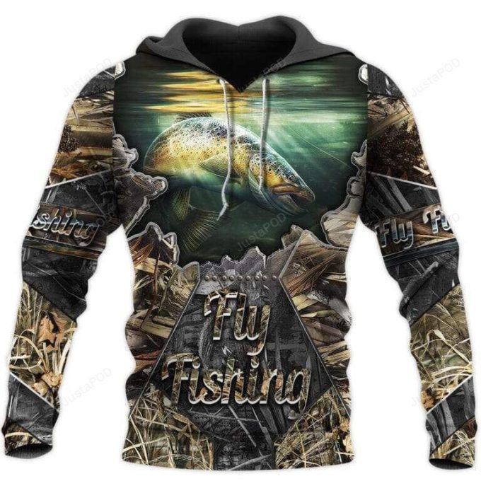 Pike Fishing 3D All Over Printed Hoodie, Zip- Up Hoodie
