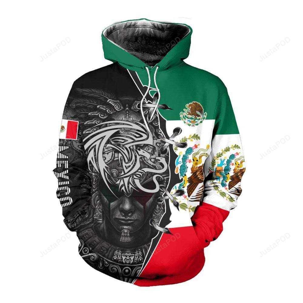 Mexico Symbols 3D All Print Hoodie, Zip- Up Hoodie Mexico Symbols 3D All Print Hoodie, Zip- Up Hoodie