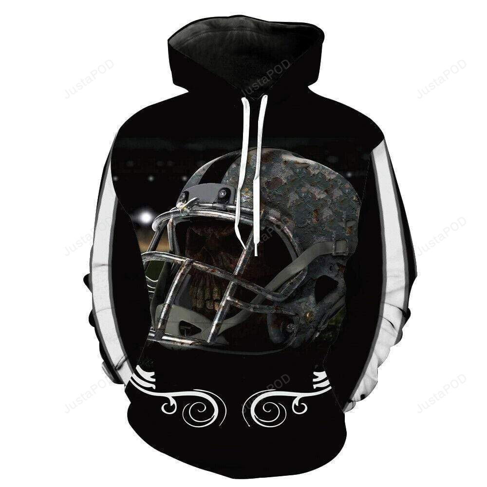 American Football Skull Old Helmet 3D All Print Hoodie, Zip- Up Hoodie American Football Skull Old Helmet 3D All Print Hoodie, Zip- Up Hoodie