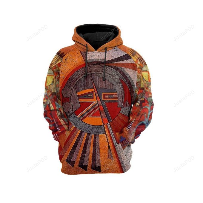 Native American 3D All Over Print Hoodie, Zip-up Hoodie