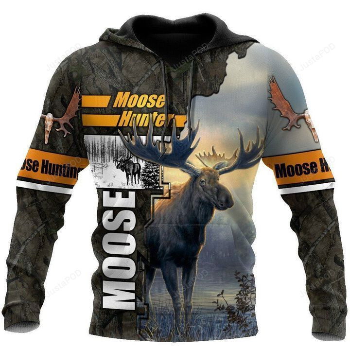 Moose Hunting Camouflage Awesome 3D All Over Printed Hoodie, Zip- Up Hoodie Moose Hunting Camouflage Awesome 3D All Over Printed Hoodie, Zip- Up Hoodie