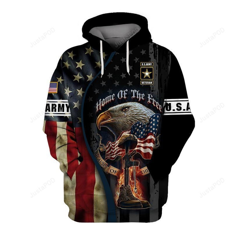 Home Of The Free 3D All Over Printed Hoodie, Zip- Up Hoodie Home Of The Free 3D All Over Printed Hoodie, Zip- Up Hoodie