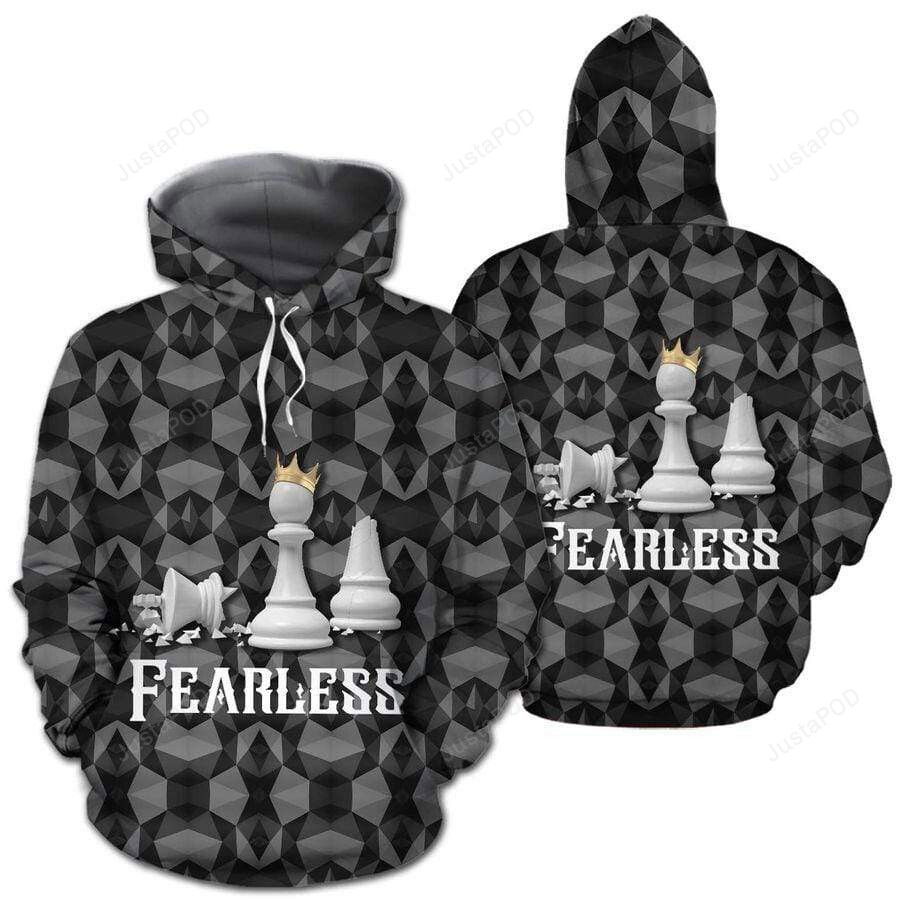 Black And White Chess 3D All Print Hoodie, Zip- Up Hoodie Black And White Chess 3D All Print Hoodie, Zip- Up Hoodie