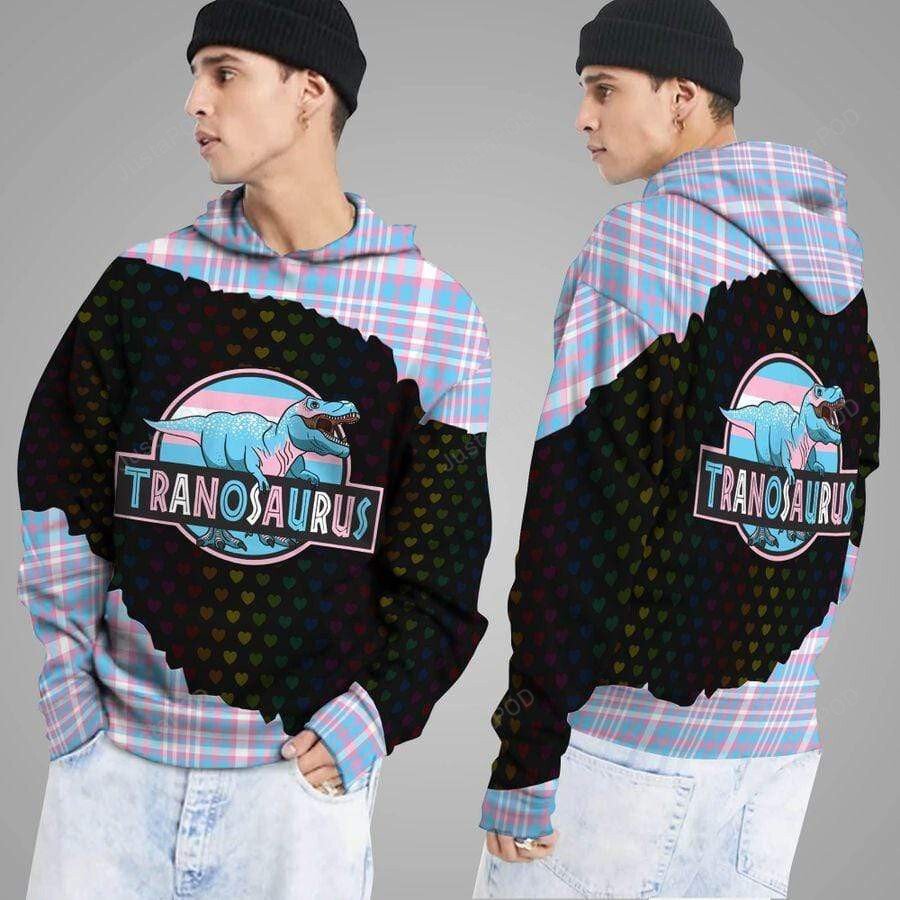 Tranosaurus 3D All Print Hoodie, Zip- Up Hoodie Tranosaurus 3D All Print Hoodie, Zip- Up Hoodie