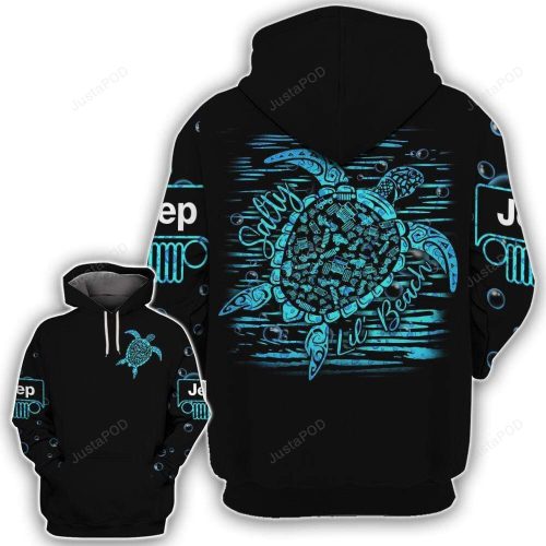 Jeep Turte Drop Water Blue 3D All Print Hoodie, Zip- Up Hoodie