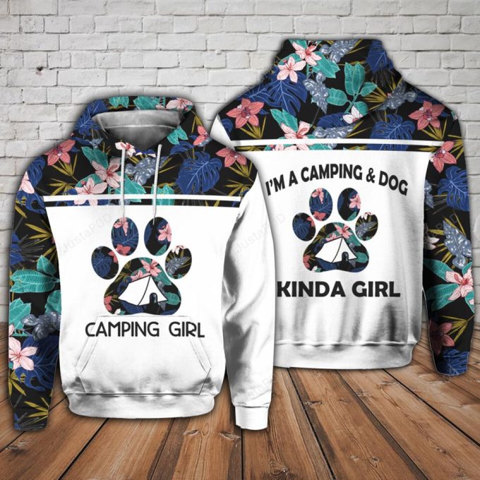 I’m A Camping And Dog 3D All Print Hoodie, Zip- Up Hoodie