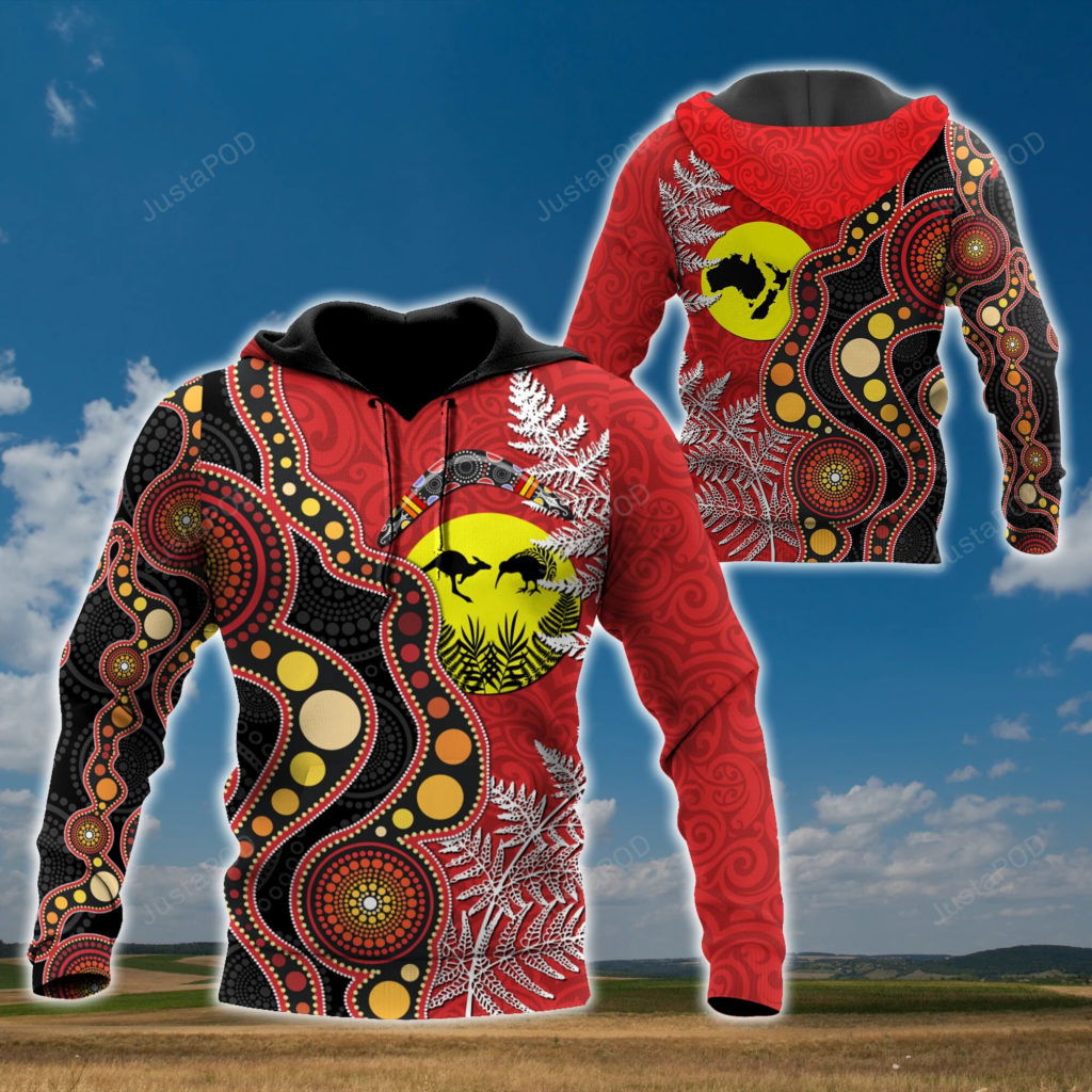 New Zealand Maori 3D All Print Hoodie, Zip- Up Hoodie