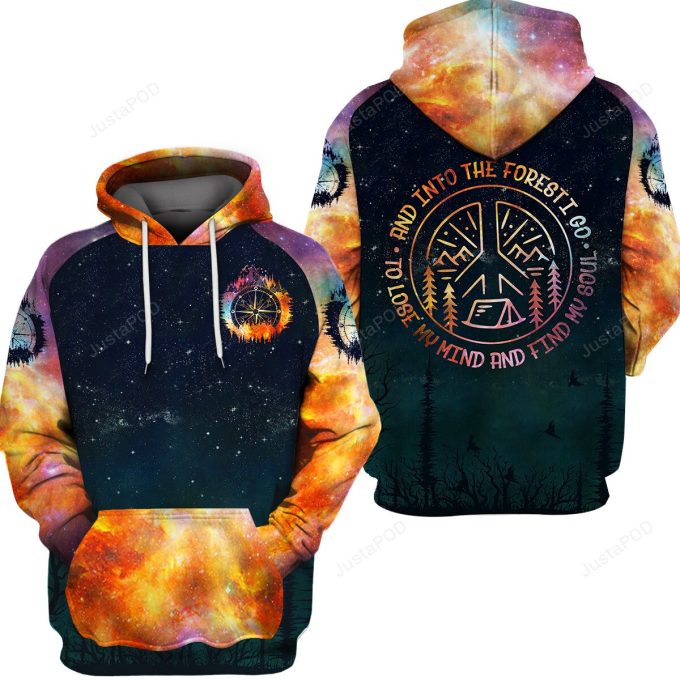 And Into The Foresti Go 3D All Print Hoodie, Zip- Up Hoodie