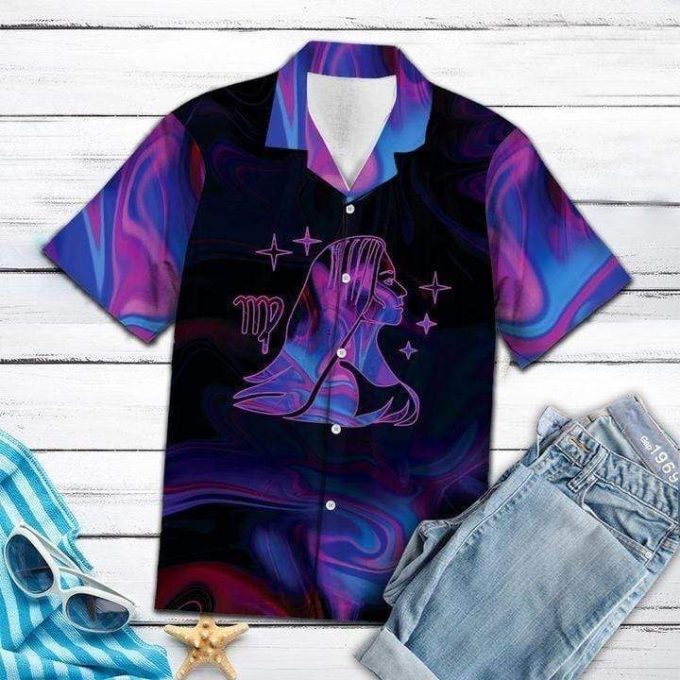 Amazing Virgo Horoscope Hawaiian Shirt Zodiac Birthday Gifts