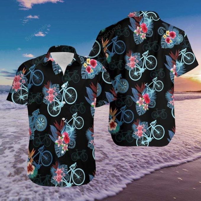 Cycling Bike Aloha Tropical Hawaiian Shirts 3D #DH
