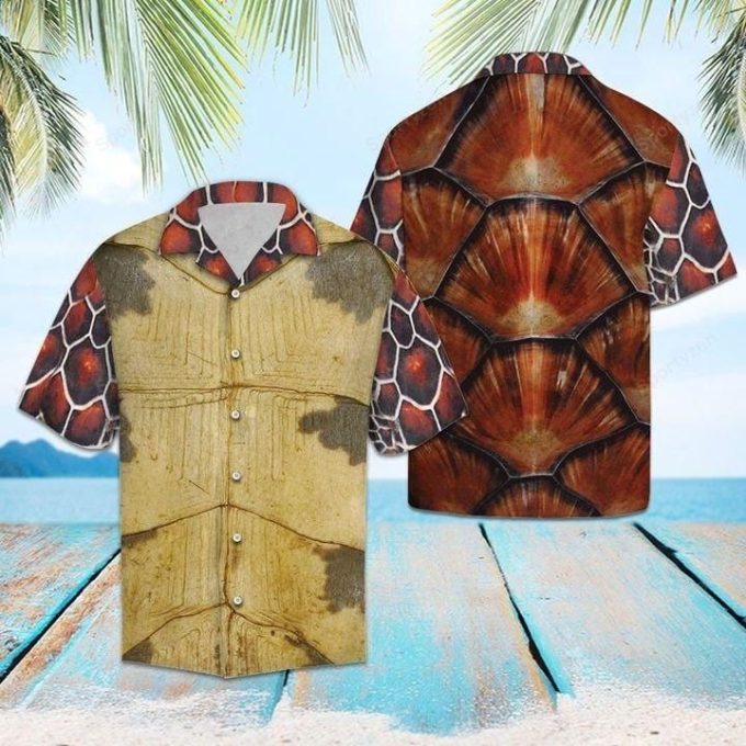 Awesome Sea Turtle Unisex Hawaiian Aloha Shirts #DH