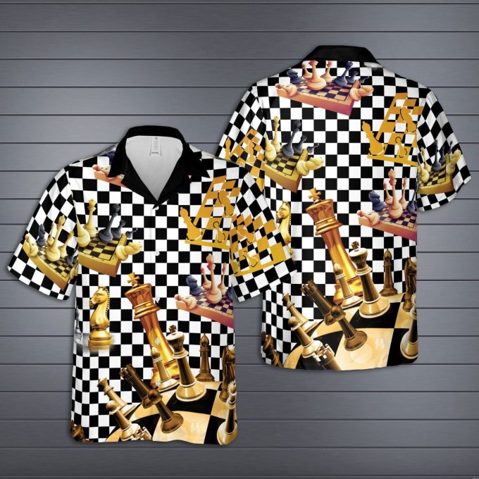 Chess Has The Power To Make Me Happy Hawaiian Aloha Shirts #28721DH